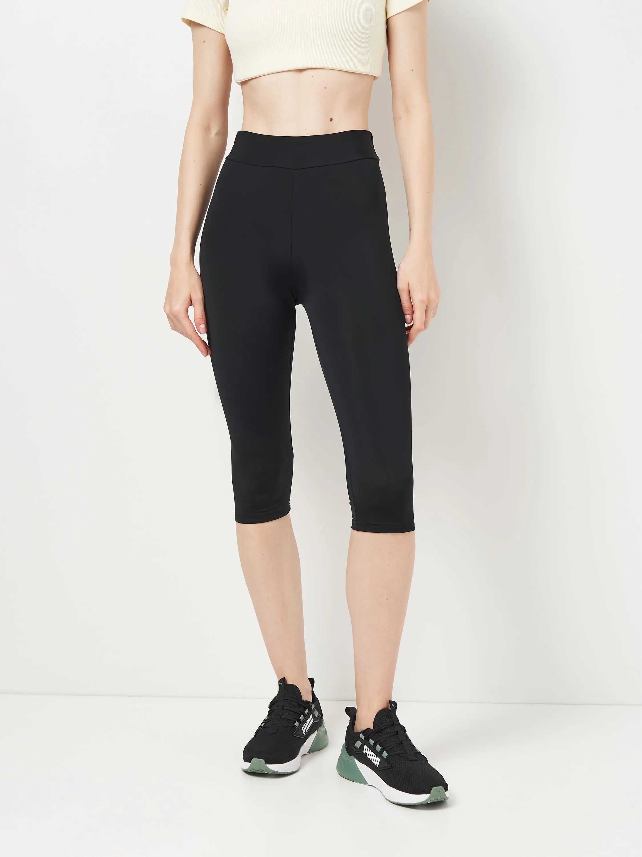 Women’s High-Waist Capri Leggings Akta – Active Comfort