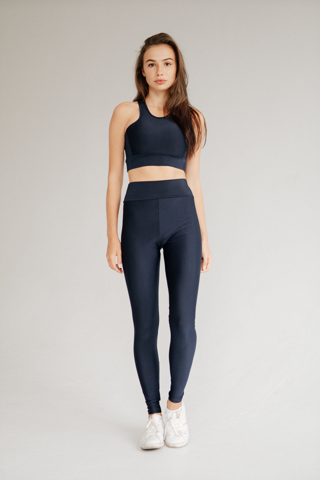 AKTA Leggings Top "Aktasport Basic Navy Blue" ( Set )