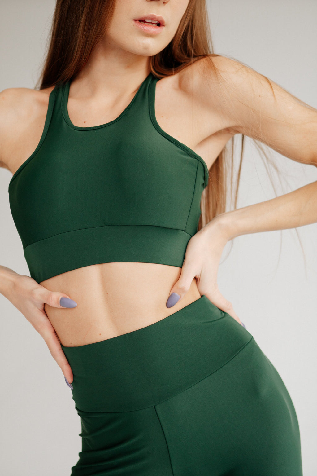 AKTA Leggings Top "Aktasport Basic Green" ( Set )