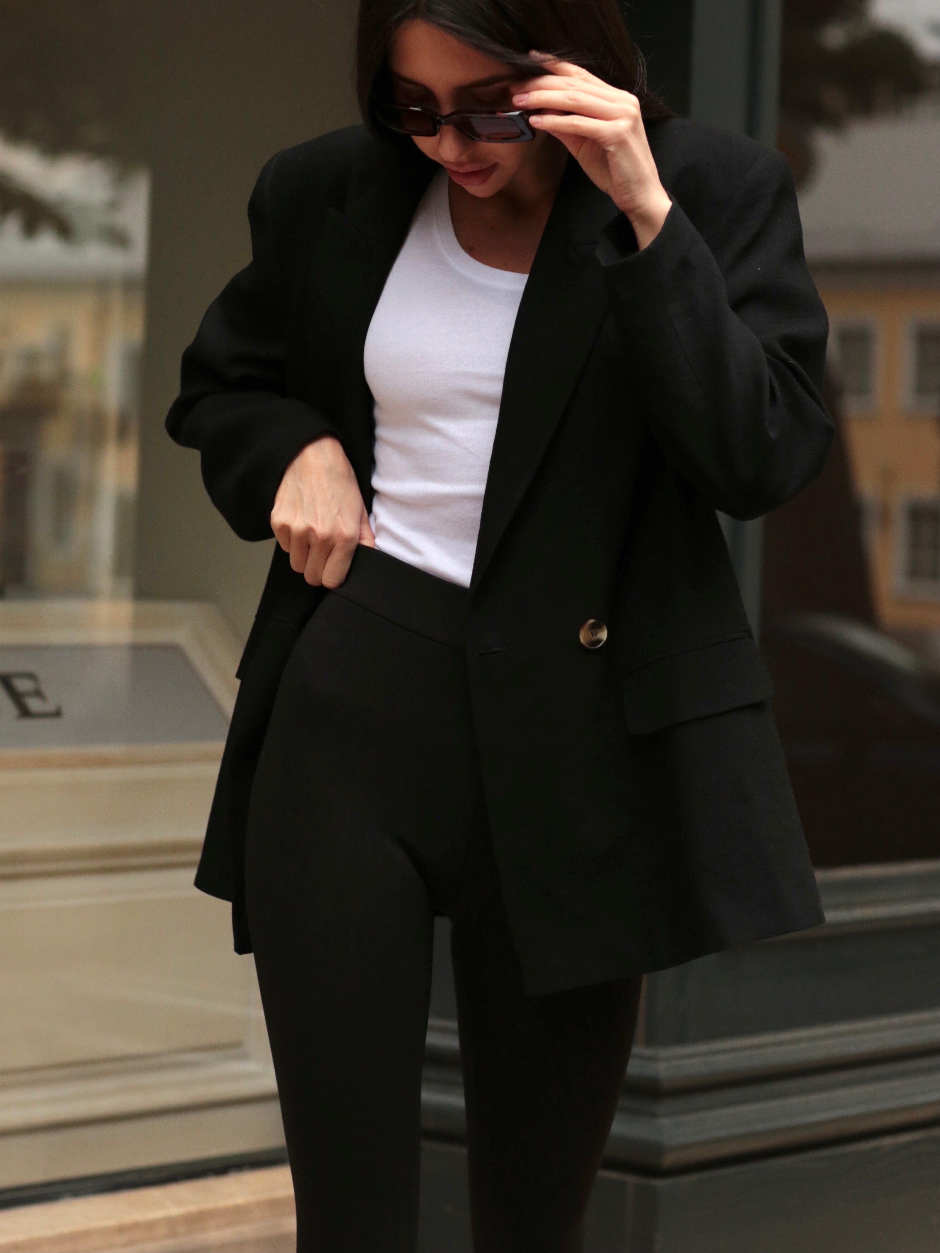 AKTA Leggings / Stirrups Akta Casual – Black