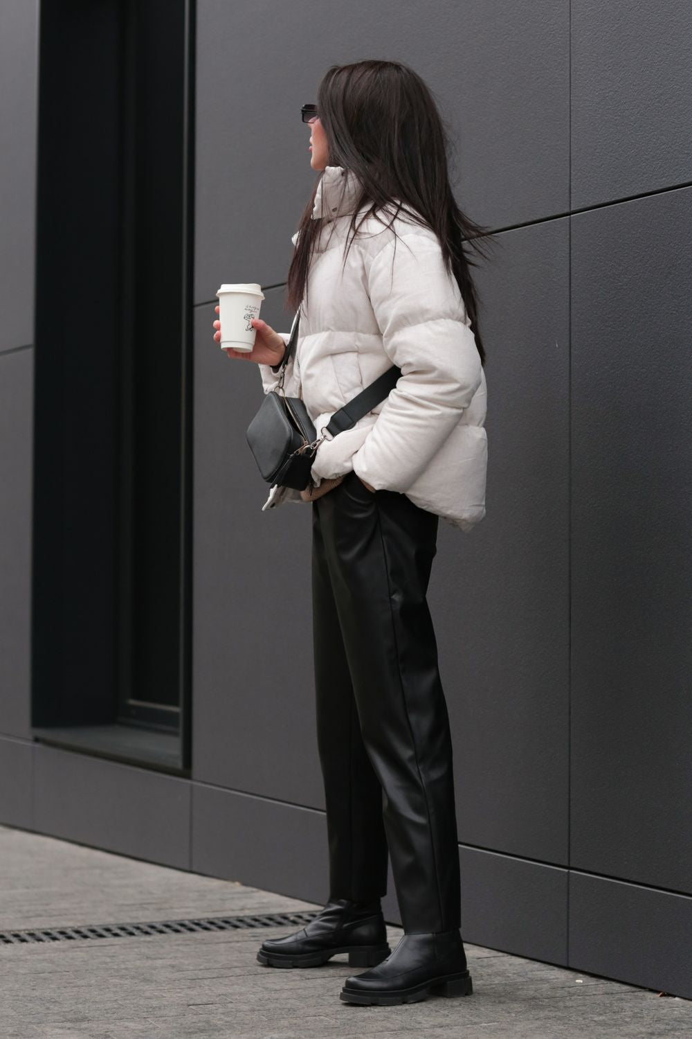 AKTA Pants - Akta Eco Leather – Black