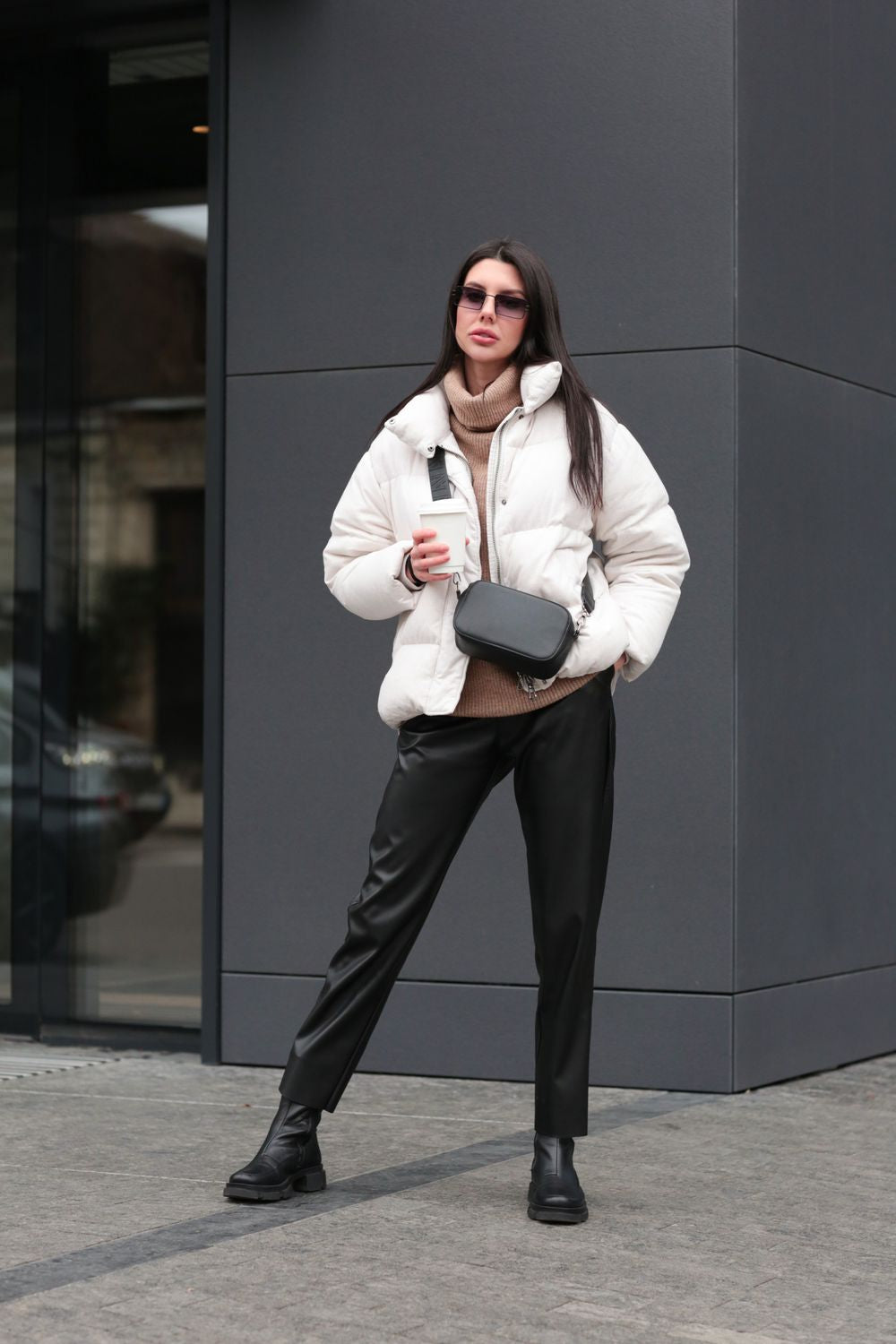 AKTA Pants - Akta Eco Leather – Black