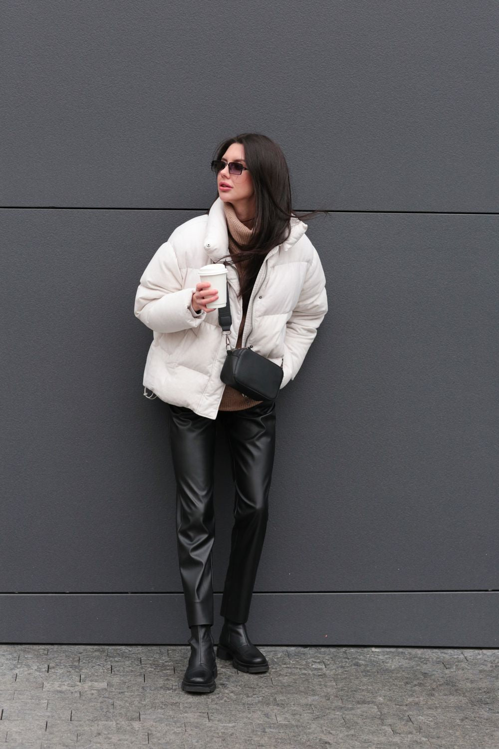 AKTA Pants - Akta Eco Leather – Black