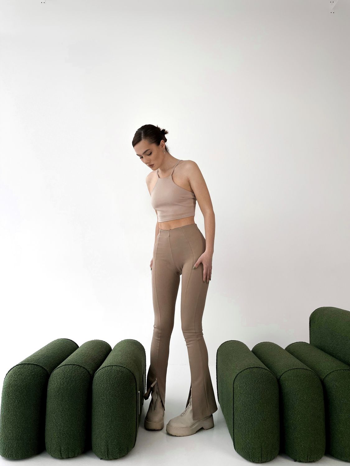 AKTA Leggings-Flared Akta Special – Beige