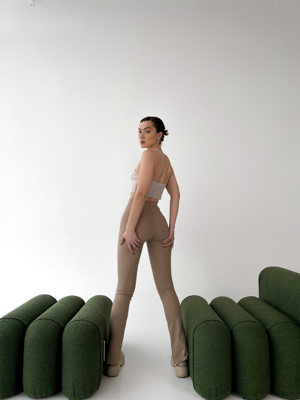 AKTA Leggings-Flared Akta Special – Beige