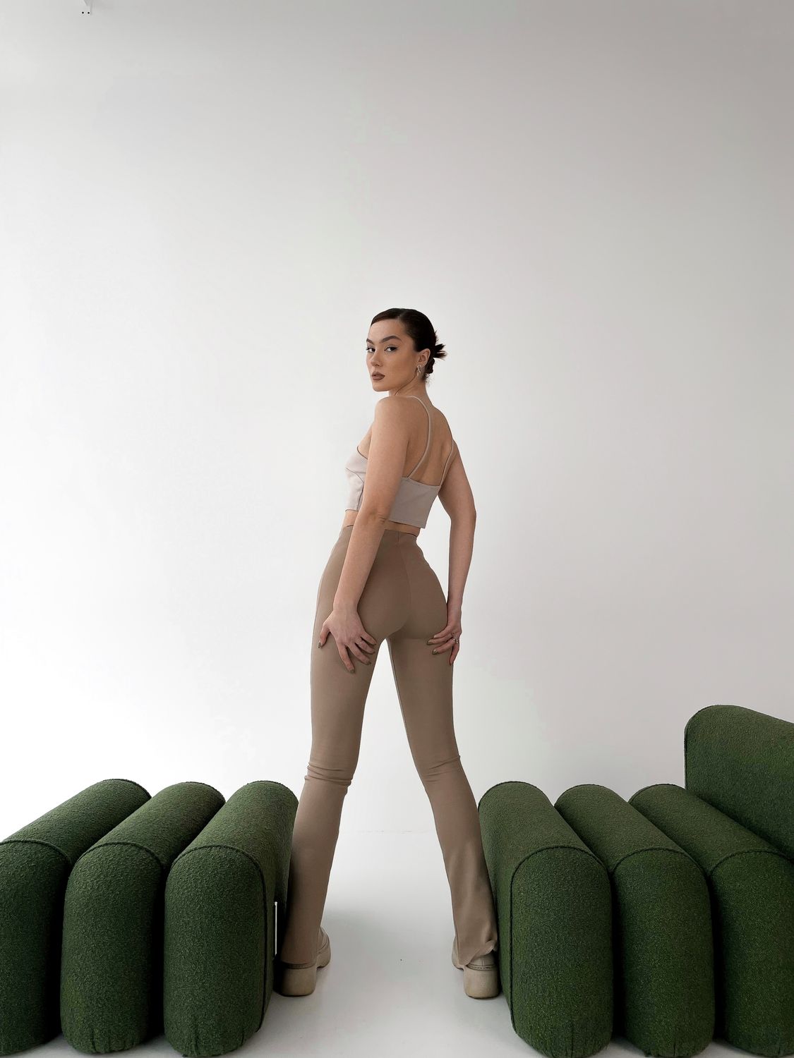 AKTA Leggings-Flared Akta Special – Beige