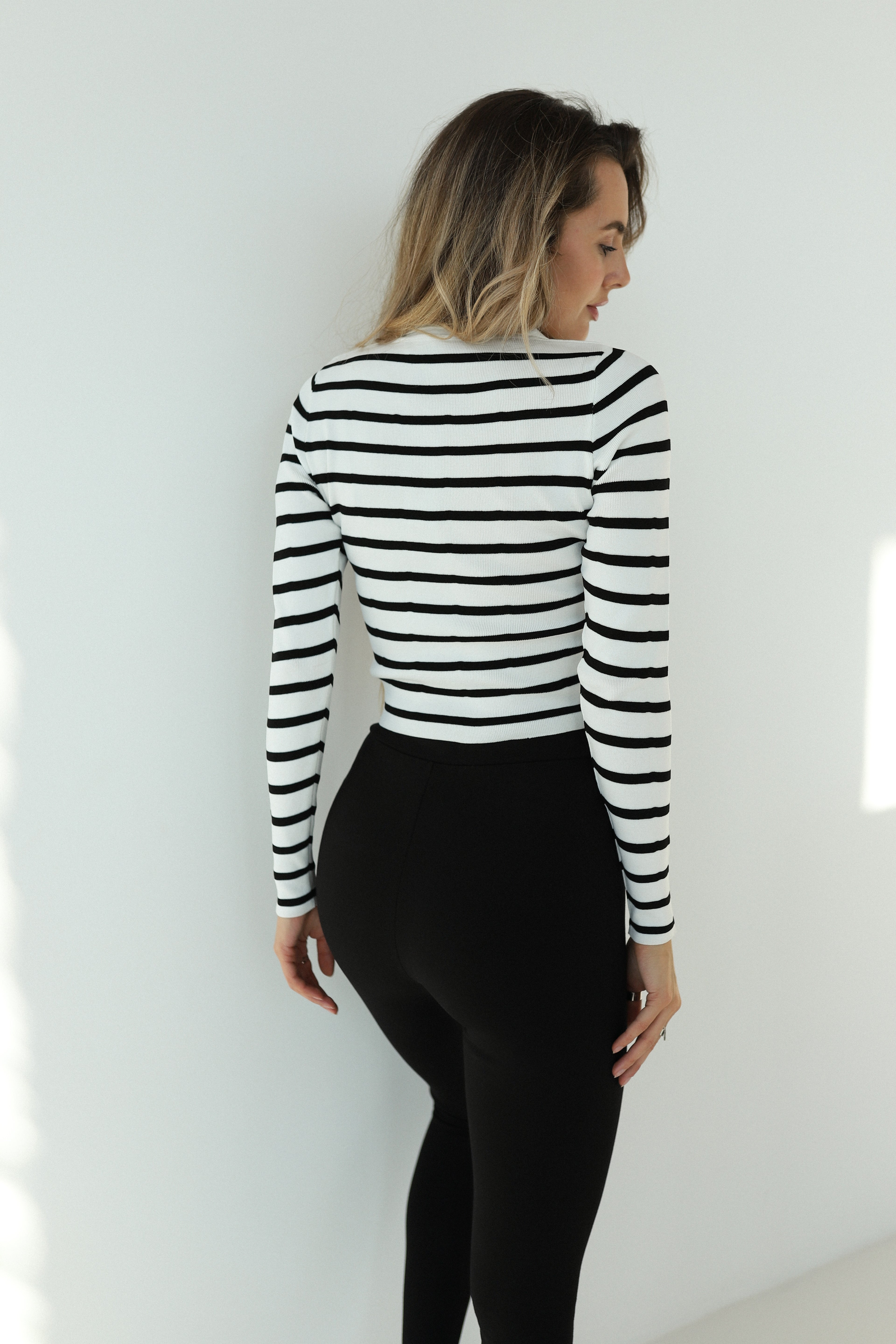 Women’s Basic High-Waist Knit Leggings Akta – Everyday Must-Have