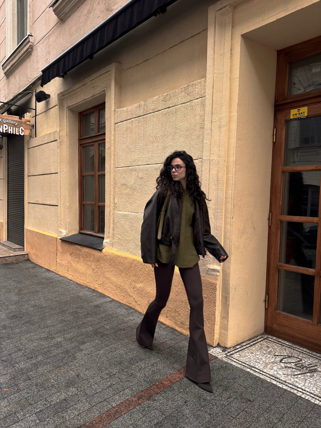 Women’s Flared Pants – Akta Casual Chocolate