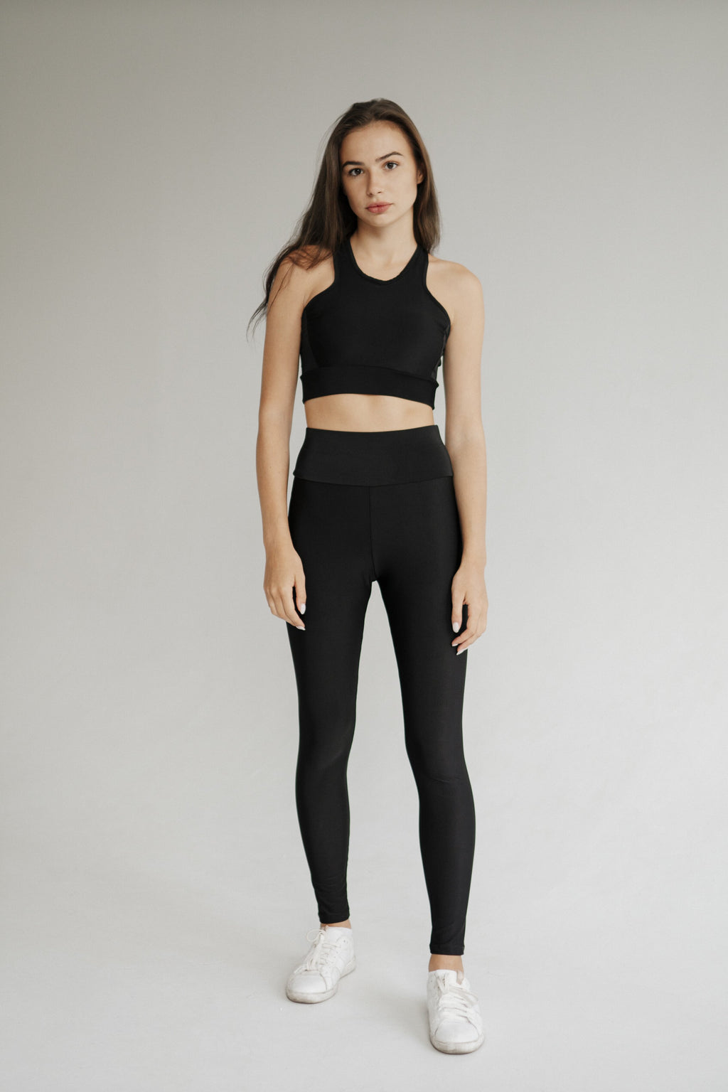 AKTA Leggings Top "Aktasport Basic Black" ( Set )