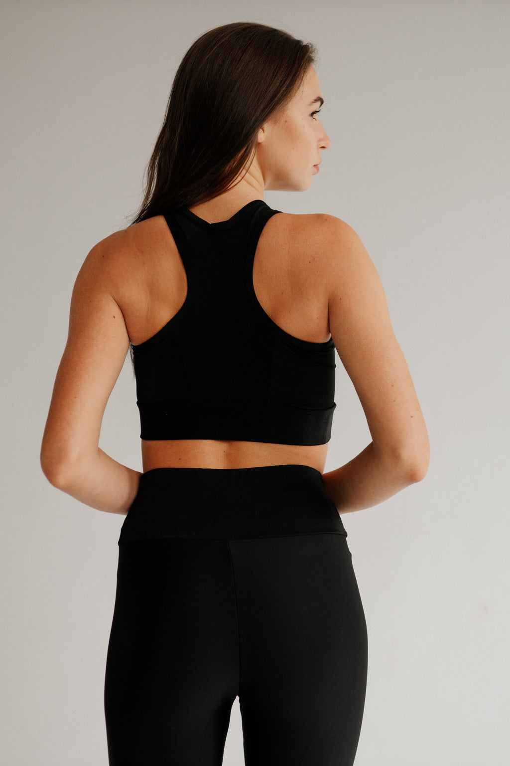 AKTA Leggings Top "Aktasport Basic Black" ( Set )